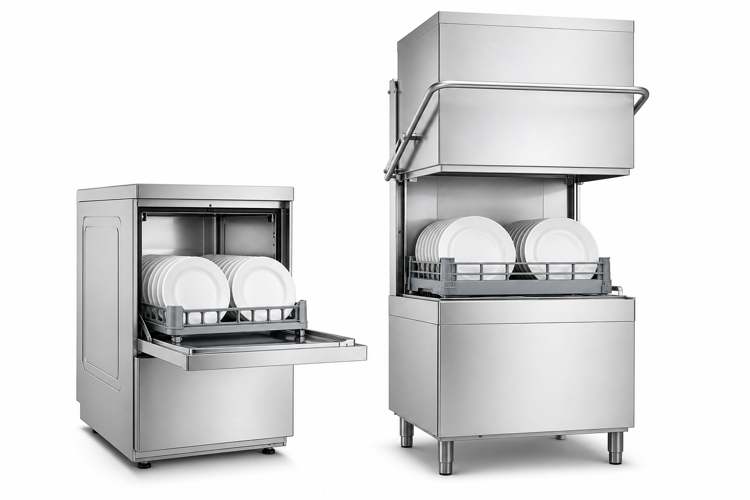 How to Choose Between an Undercounter and Hood-Type Dishwasher